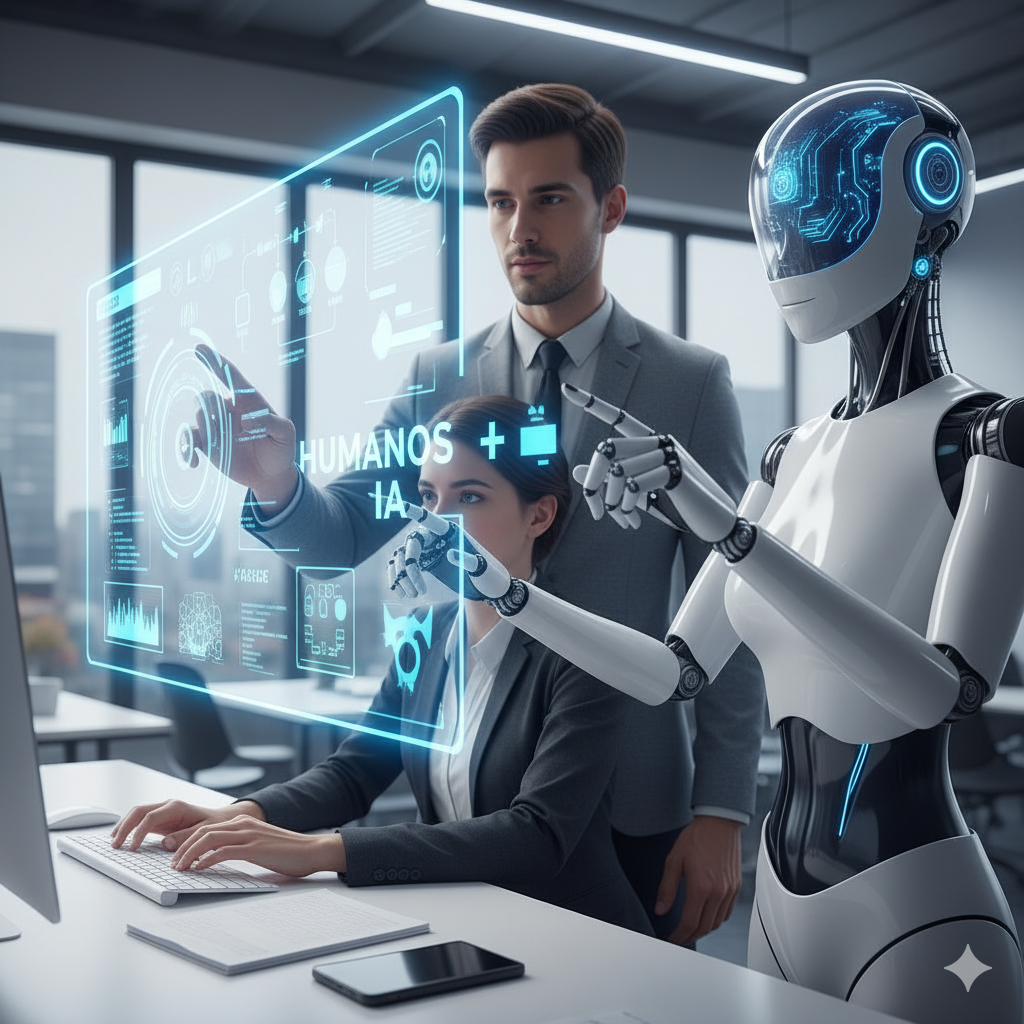 El futuro del trabajo: Humanos + IA