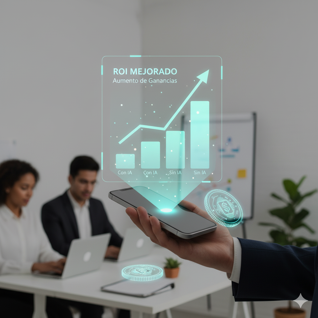 ROI de la inteligencia artificial en pequeñas empresas